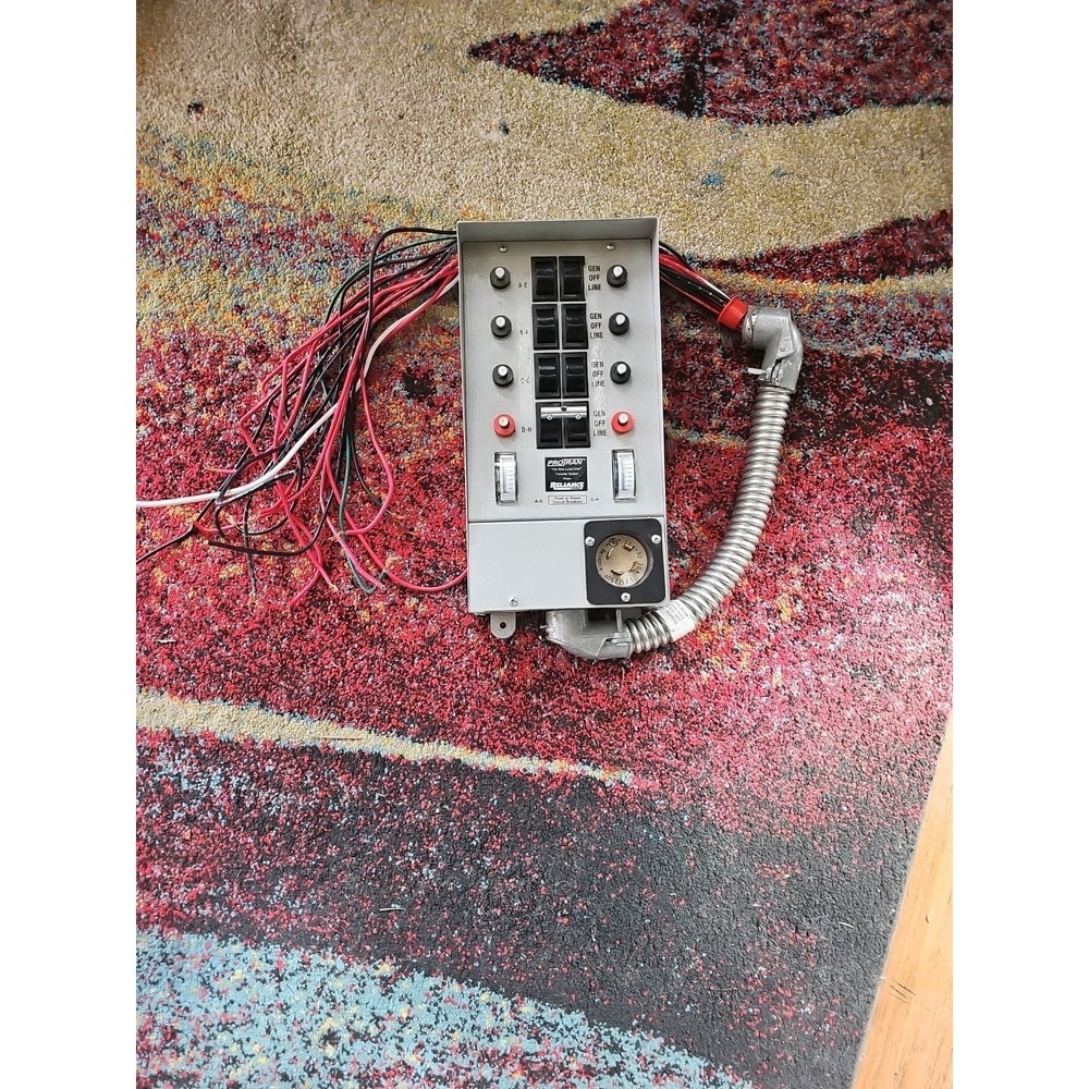 Nice Reliance Control GEN/Tran 30508 B Circuit 30Amp Generator Transfer Switch